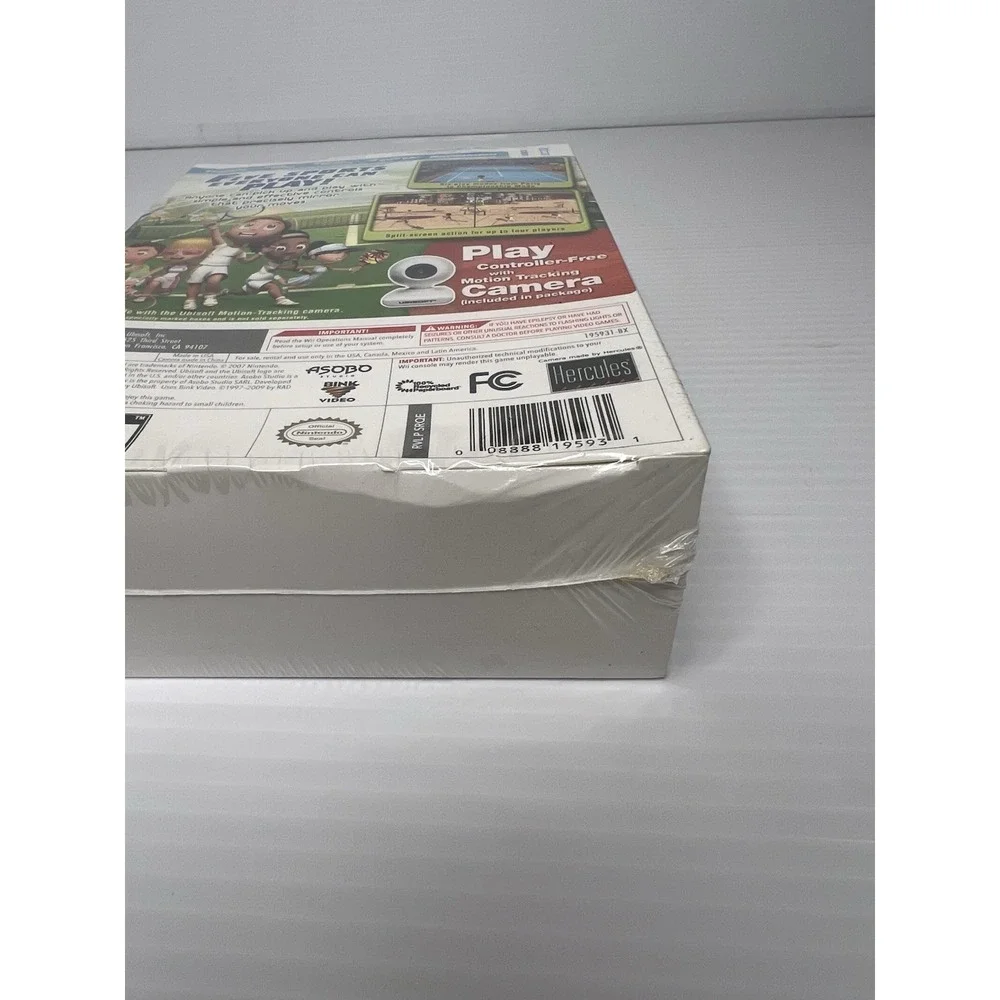 Racquet Sports with Camera Nintendo Wii Brand New Factory Sealed